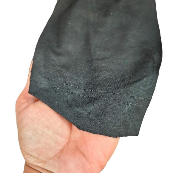 Herou Black Stretch Modal Mock Turtleneck‎ Top Size XL Women's I26 - Picture 4 of 8